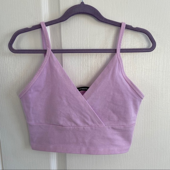 Brandy Melville Pastel Purple Amara Tank - Picture 4 of 6